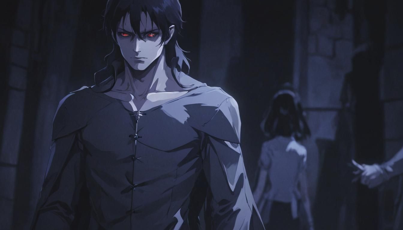 Vampire in Darkness: Anime Key Visual