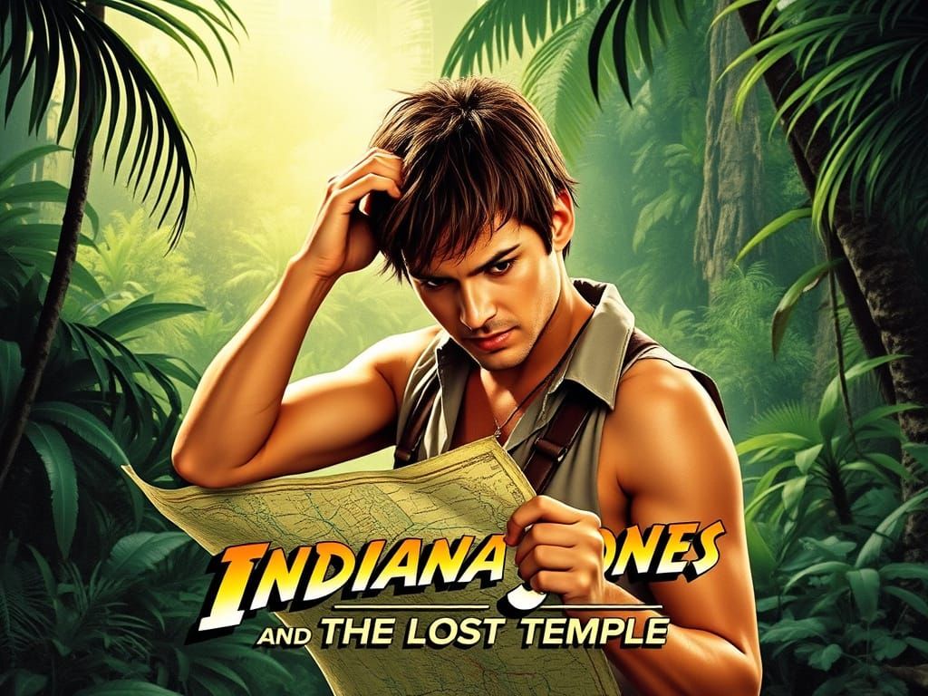 Indiana Jones in Lost Temple Movie Poster
