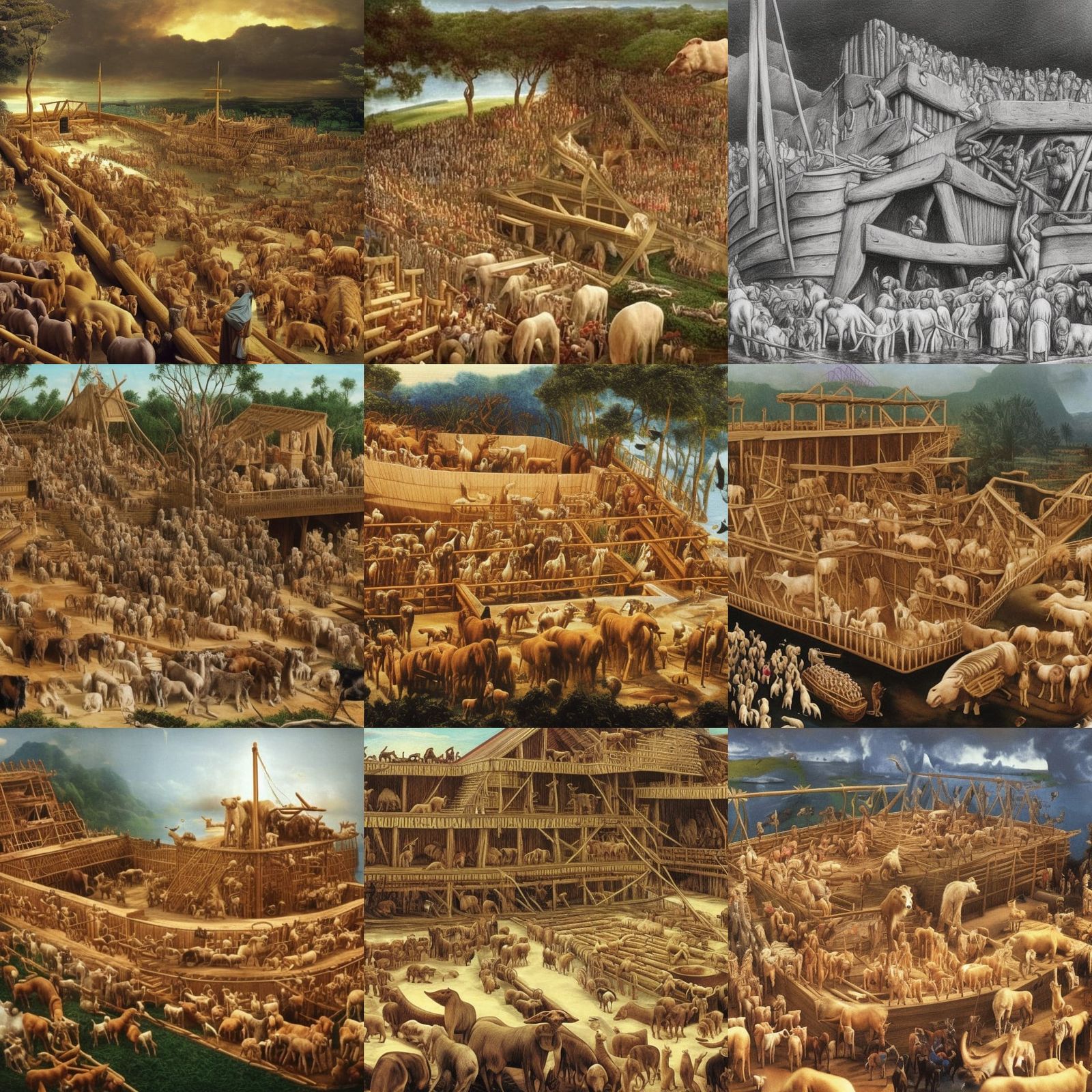 Noah's Ark Ready for the Flood