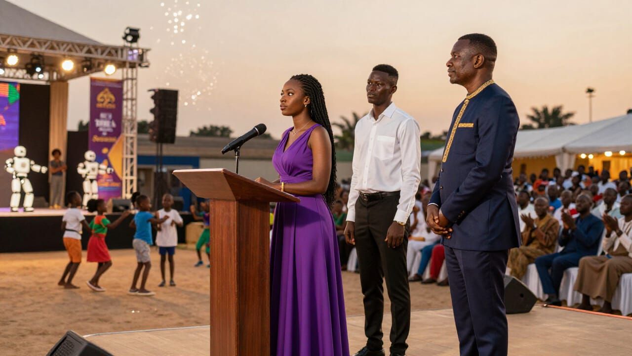 Evening Celebration in Abuja, Nigeria with Hopeful Leaders