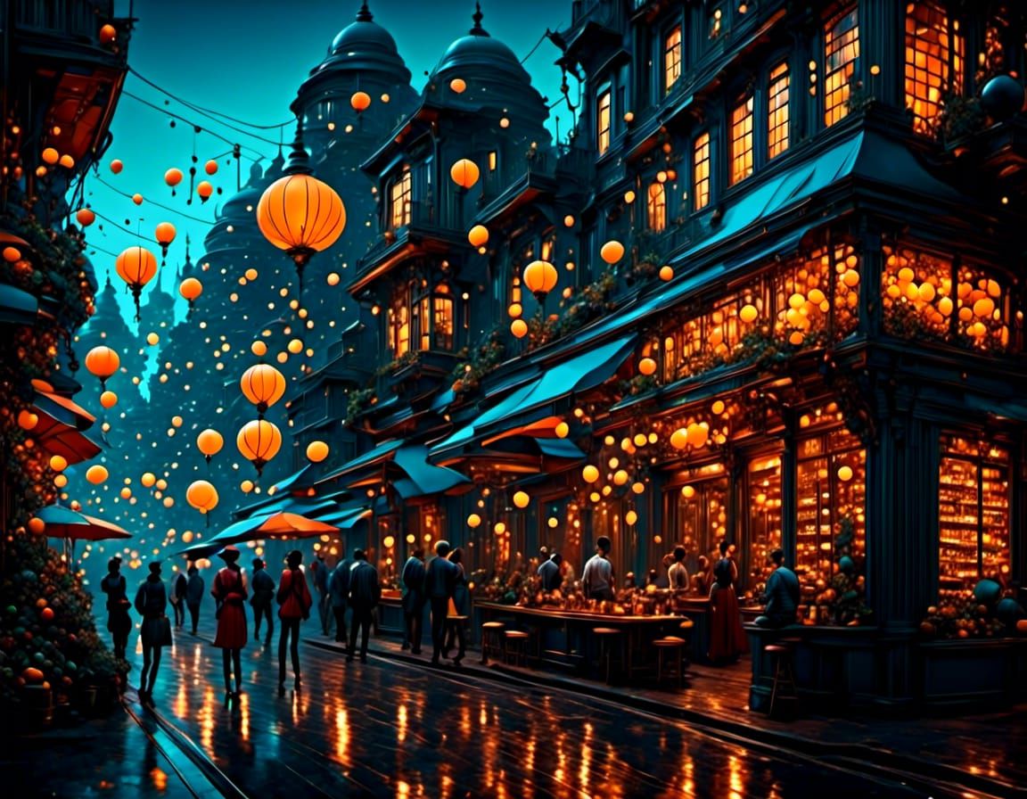 Surreal Biopunk Nebula in 8K Resolution