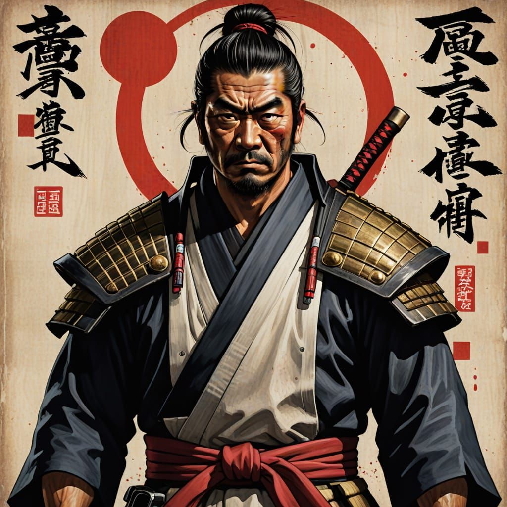 Cyberpunk Shogun of the 3rd Ward