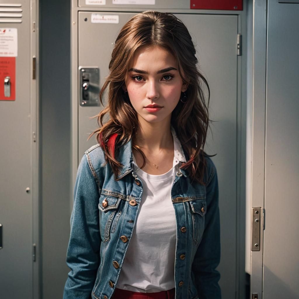 Russian Girl Portrait with Cinematic Realism