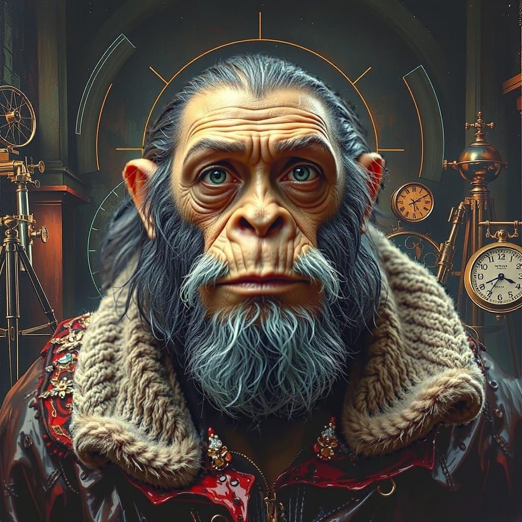 Galileo Museum Florence: Abstract Photorealistic Astronomy C...