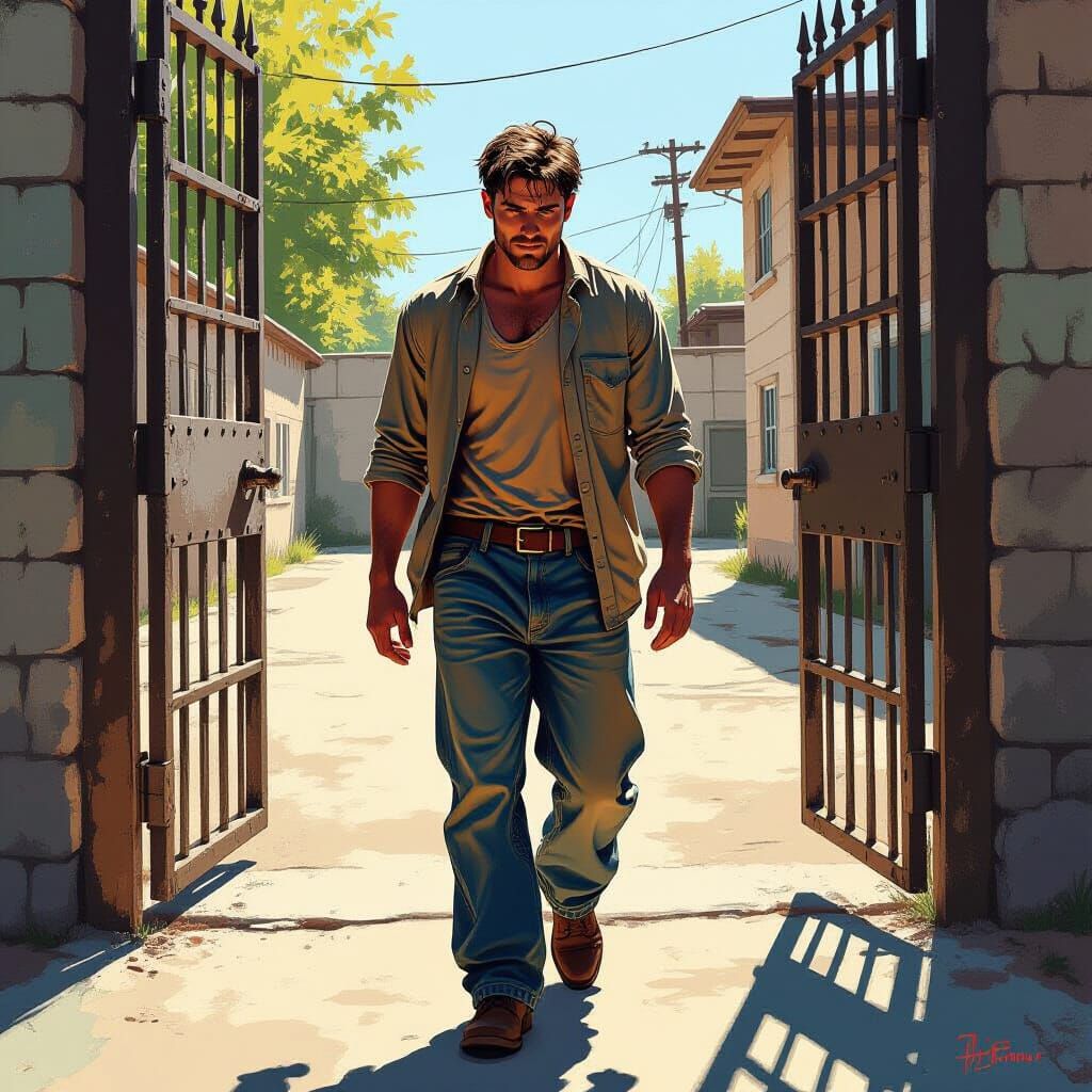 Prisoner's Freedom: Expressive Art in Sickles Style