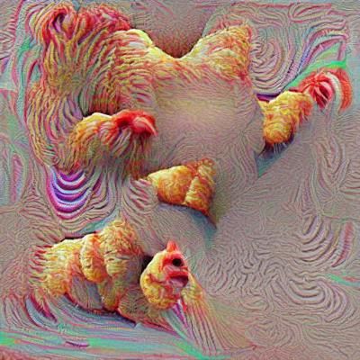 AI Generated Image of a Chicken