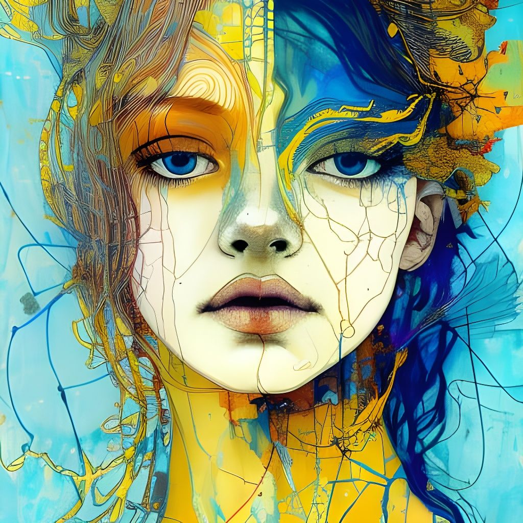 Rust and color splatters 7