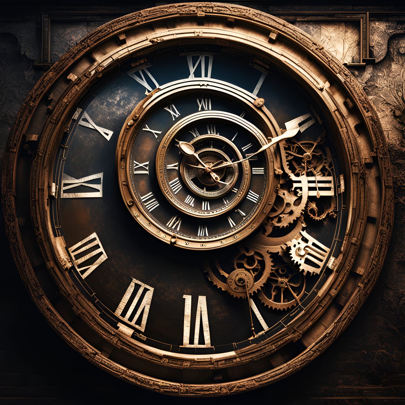 The Illusion of Time in Hyperrealistic Detail