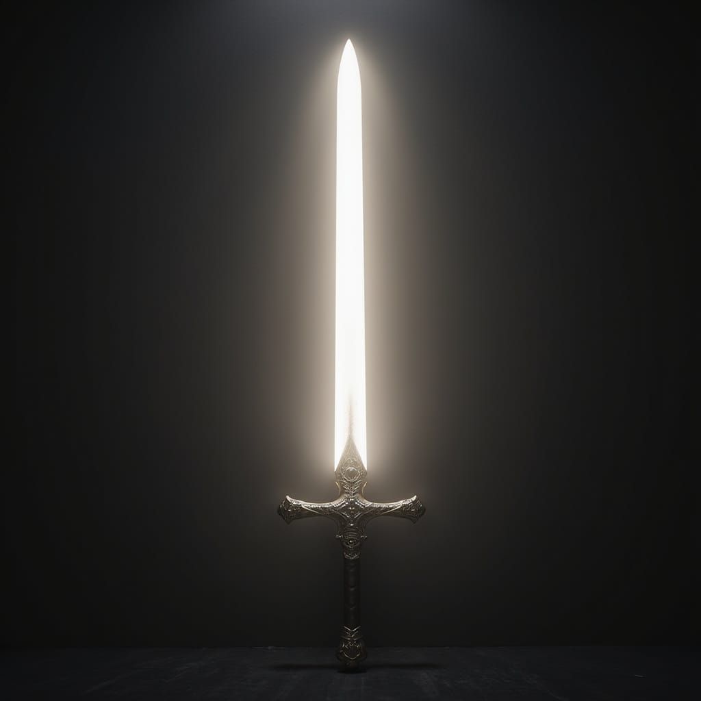 Ethereal Blade of Radiant Darkness