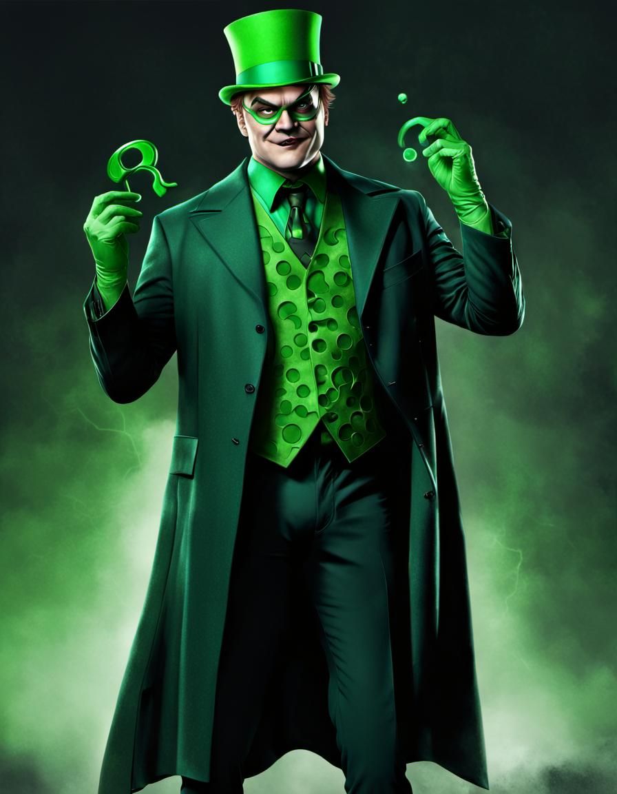 Jack Black as The Riddler