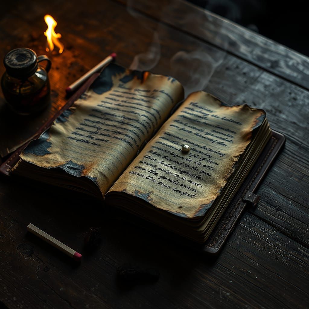 A Haunting Journal Amidst a Scorched, Baroque Landscape