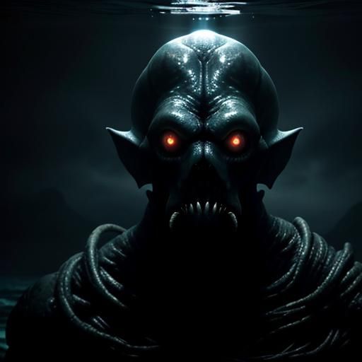 Diver Encounters Lovecraftian Bloop in Pacific Abyss