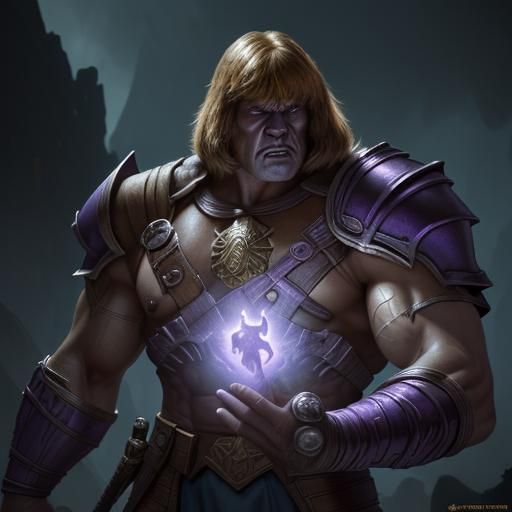 He-Man Dark Fantasy Concept Art