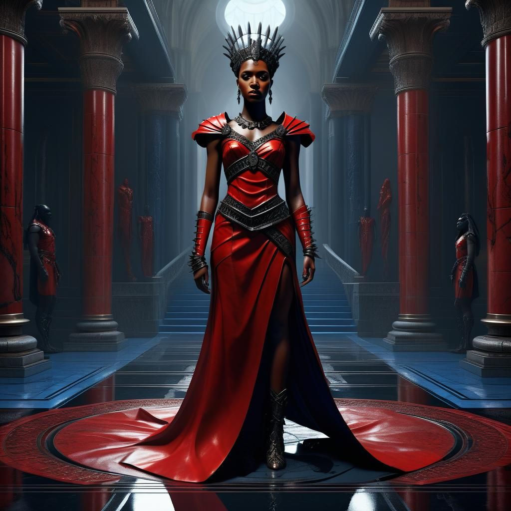 Persephone as Sci-Fi Queen of Hades