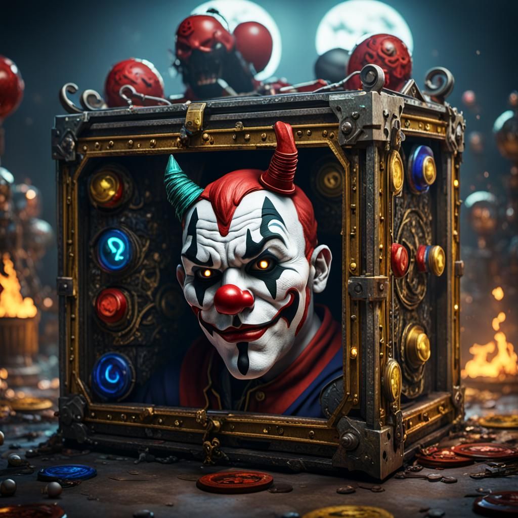 Insane Clown Posse Riddle Box in 3D