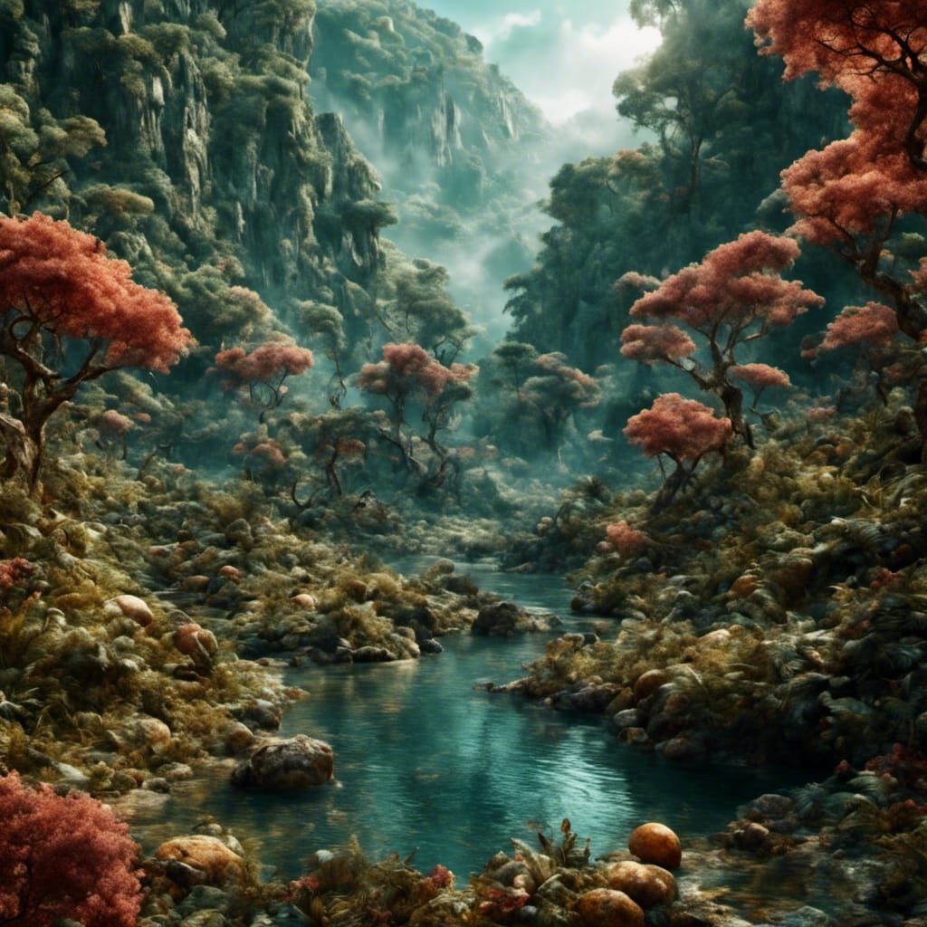 Hyperrealistic Landscape in 8k Resolution