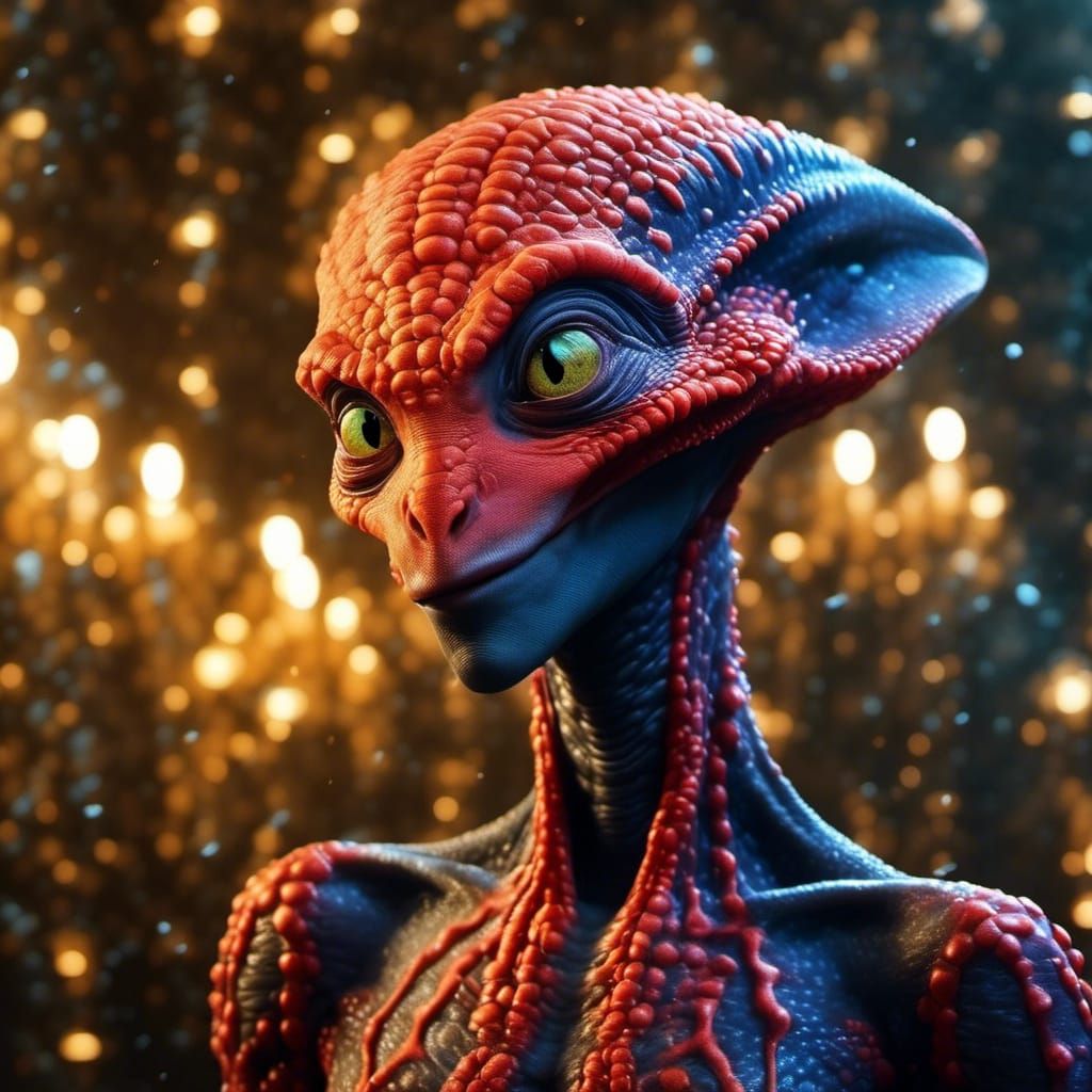 Aliens Party Inspired by 20th Century Art