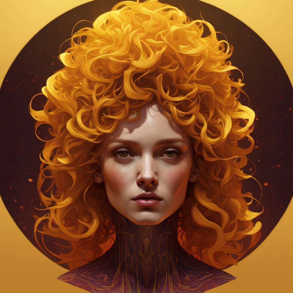 Orogenic Velvet Landscape with Geometric Architecture