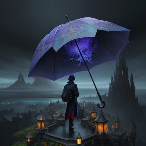 Fantastical Umbrella of Pleasant Memories