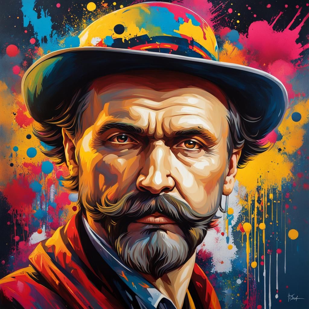 Taras Shevchenko as New York Street Art