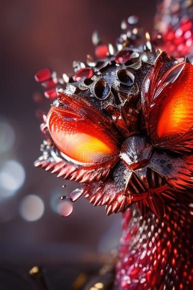 Refreshing Red Health Potion in Fantasy Style