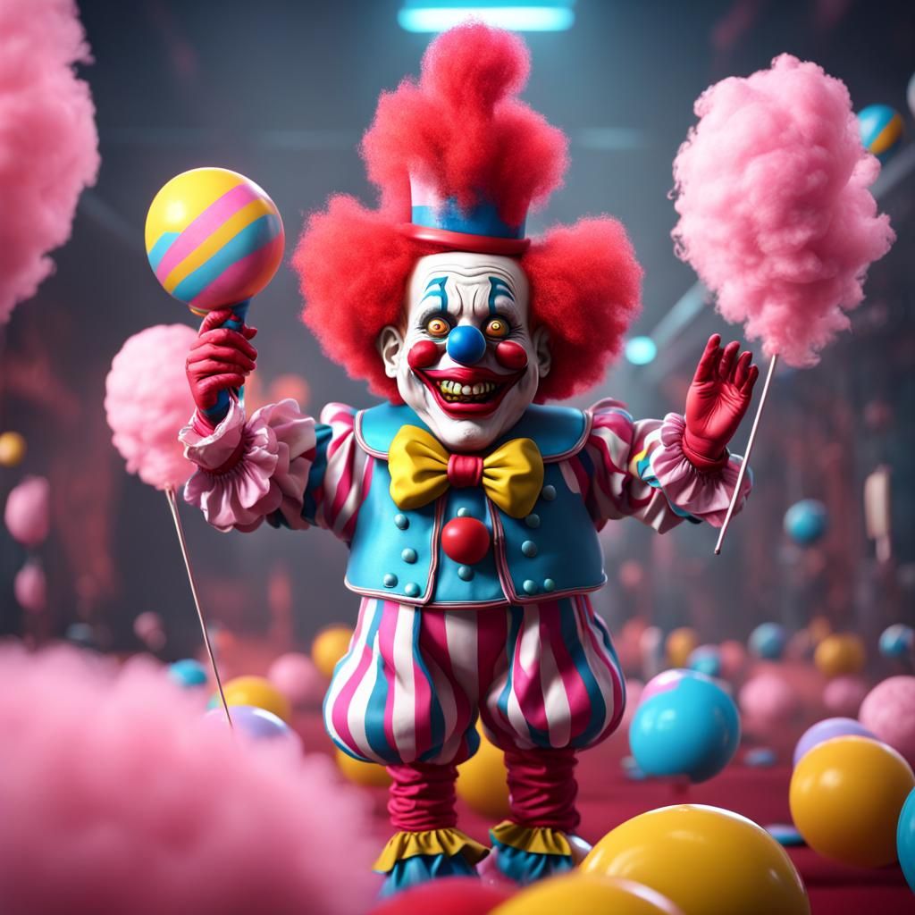 Killer Klown from Outer Space: Digital Rendering