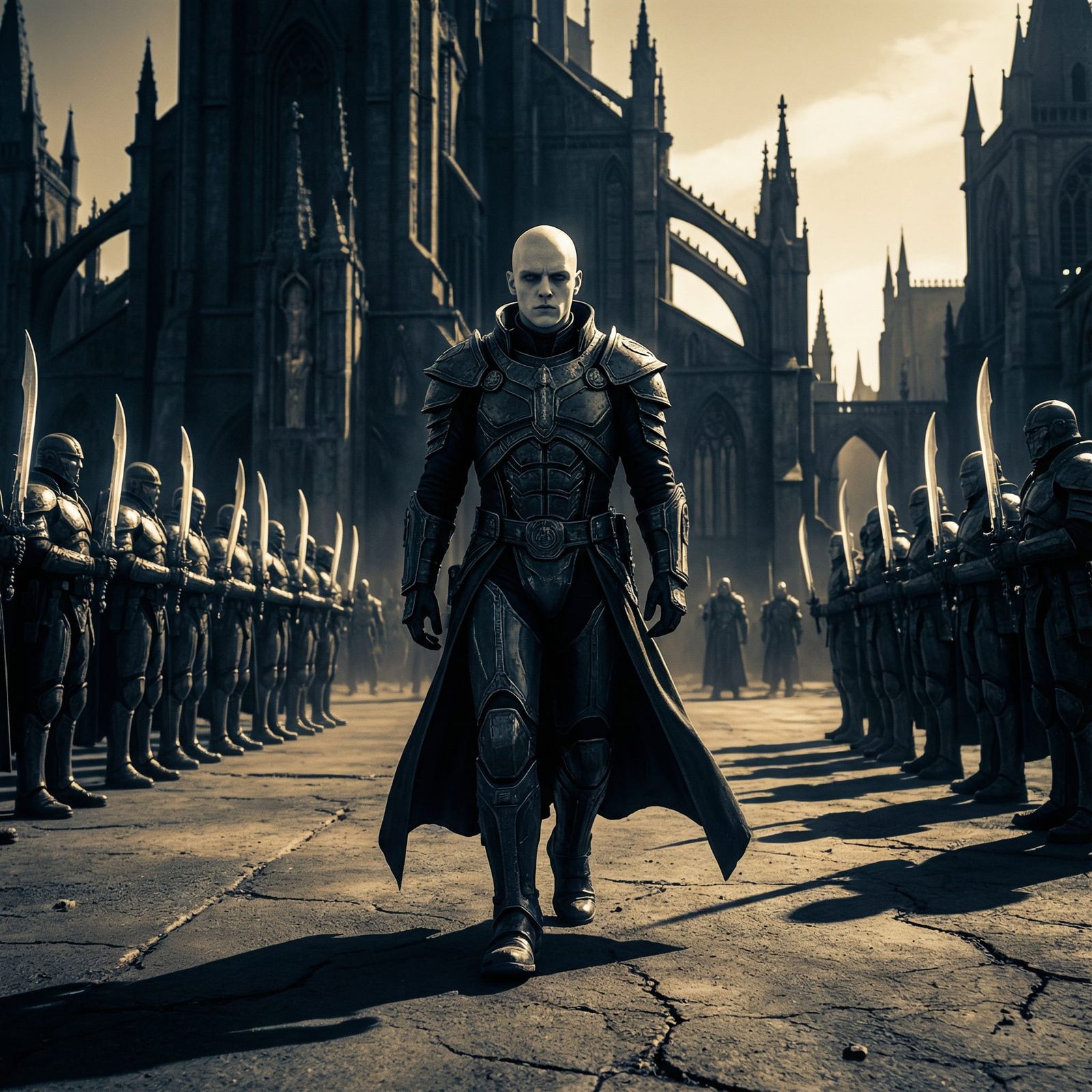 Gothic Sci-Fi Aristocrat Departs Desert Planet