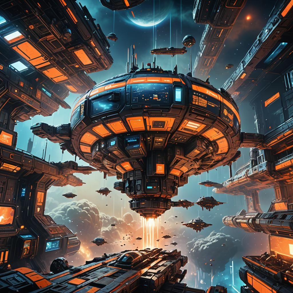 Space Station: Alien Corporations in Capitalist Chaos