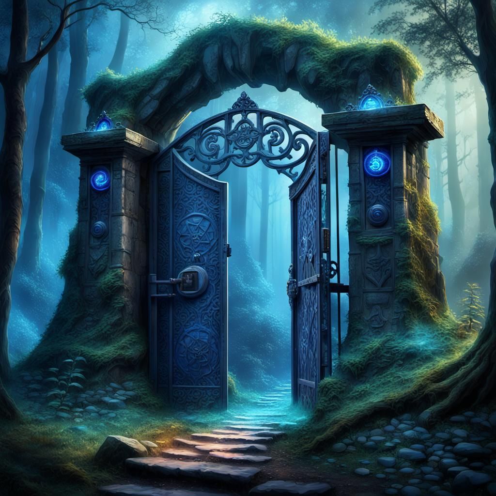 Enchanted Gate to a Strange World