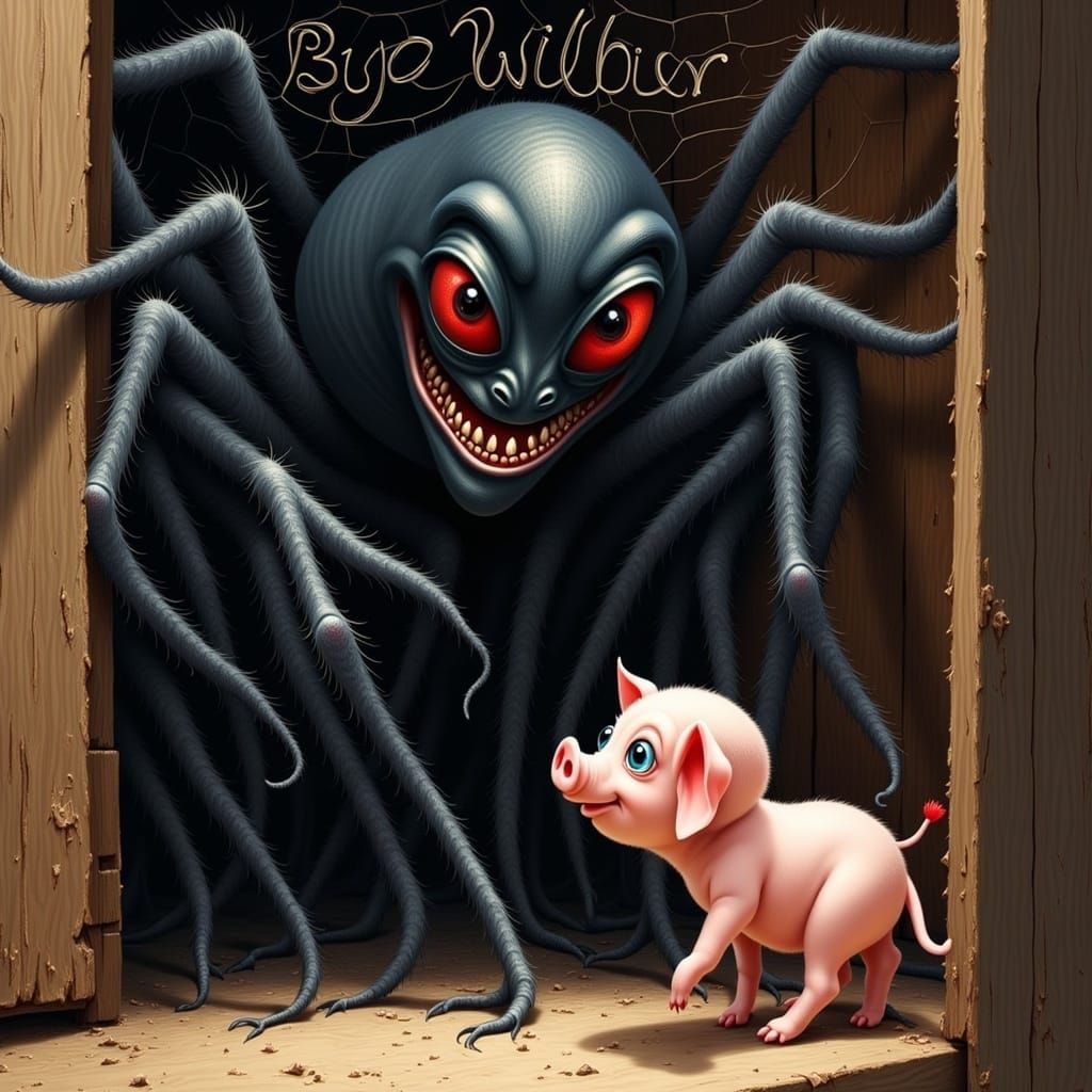 Charlotte's Web: A Spider's Farewell to Wilbur