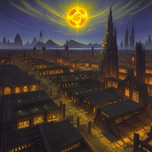 Solarpunk Vampire Enclave