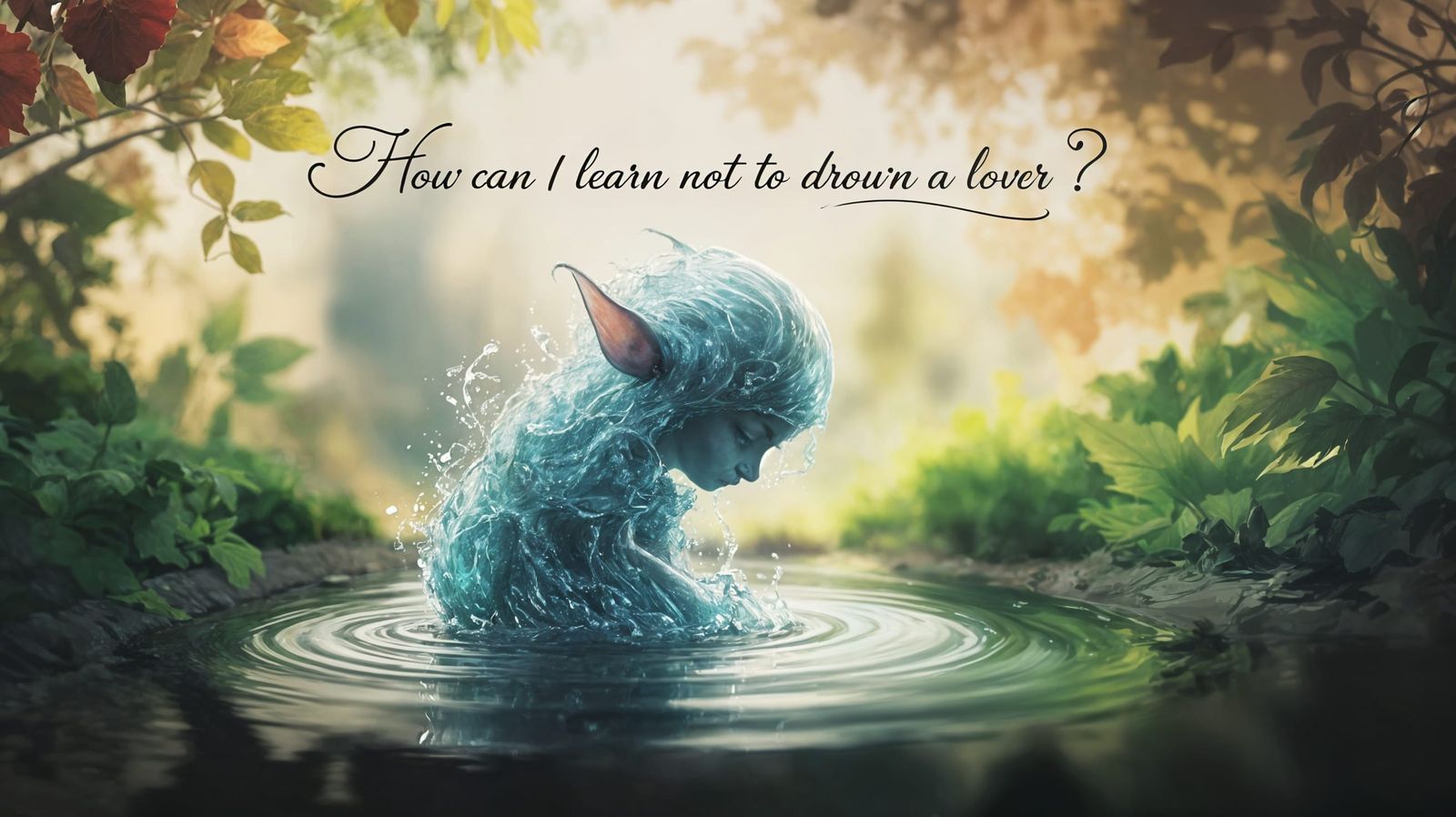 Melancholic Water Elemental Contemplates Drowning a Lover