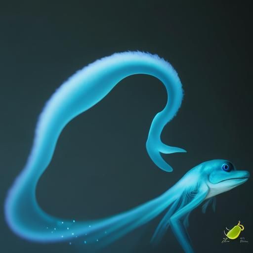 Bioluminescent Creatures in Professional Photography Style
