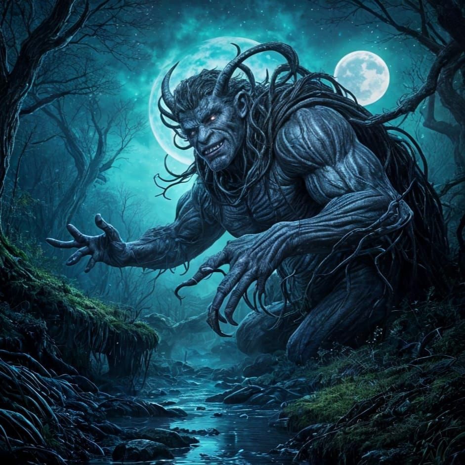 Eldritch Troll in Blue