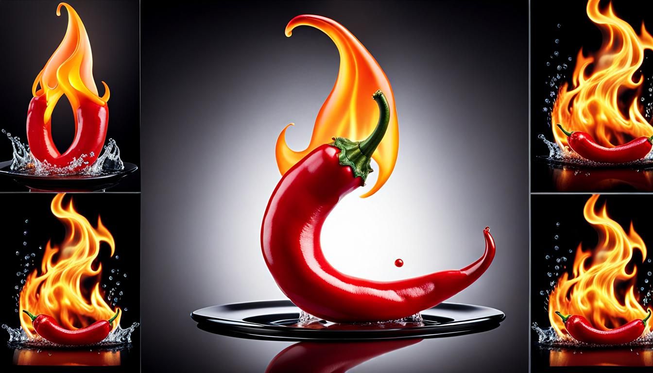 Flaming Chilli Pepper