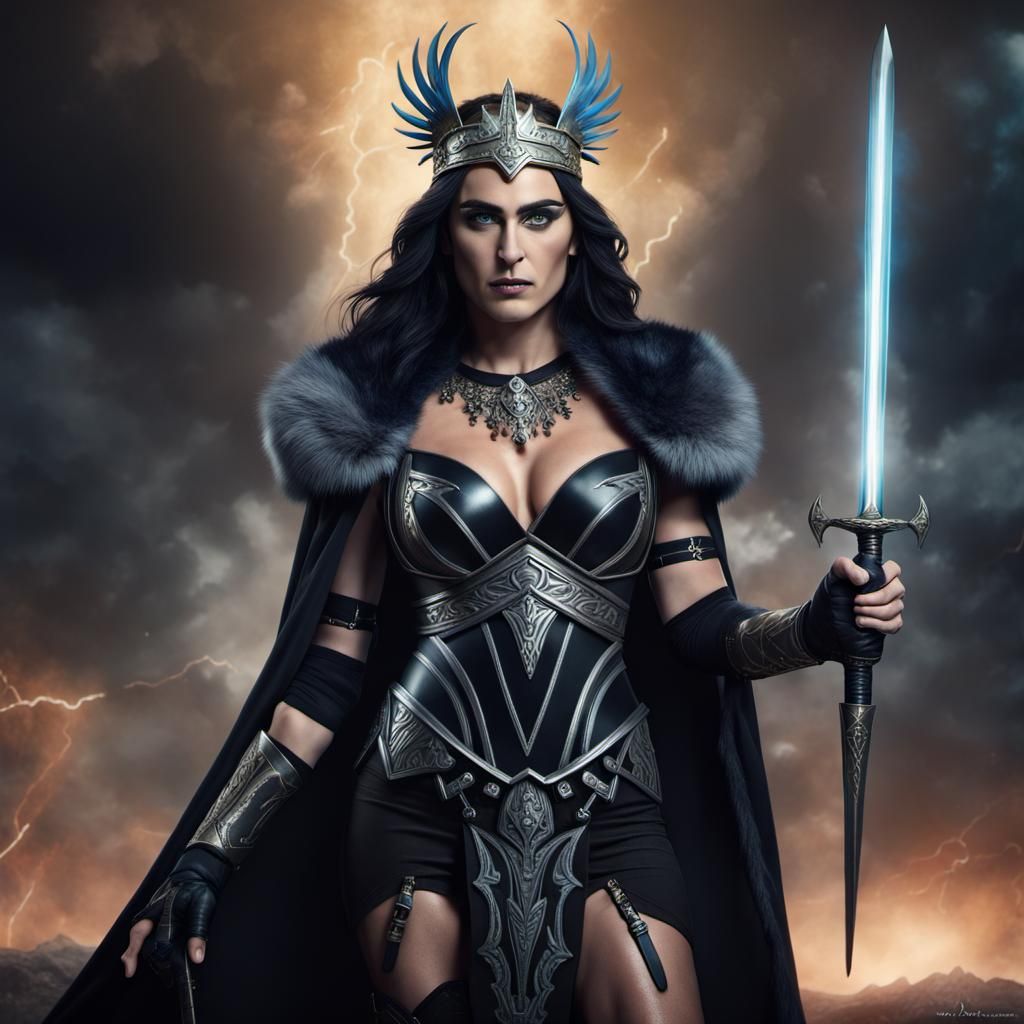 Sonya Deville as Nyx: Goddess of Night