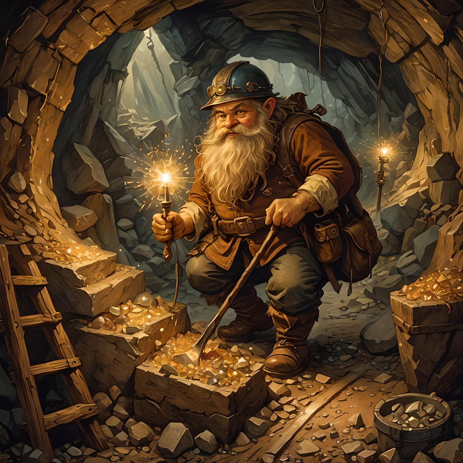 Dwarf miner