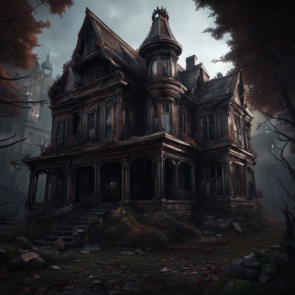 Lovecraftian Creatures Ruin Nouveau Architecture Horror Hous...