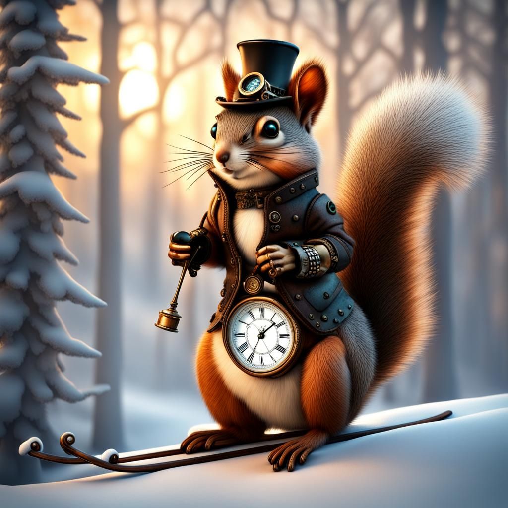 Mr. Nutterbutter: It’s time to Ski