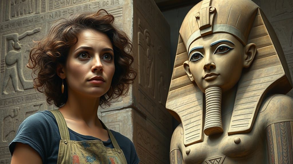 Ancient Doppelganger Discovered in Art Studio