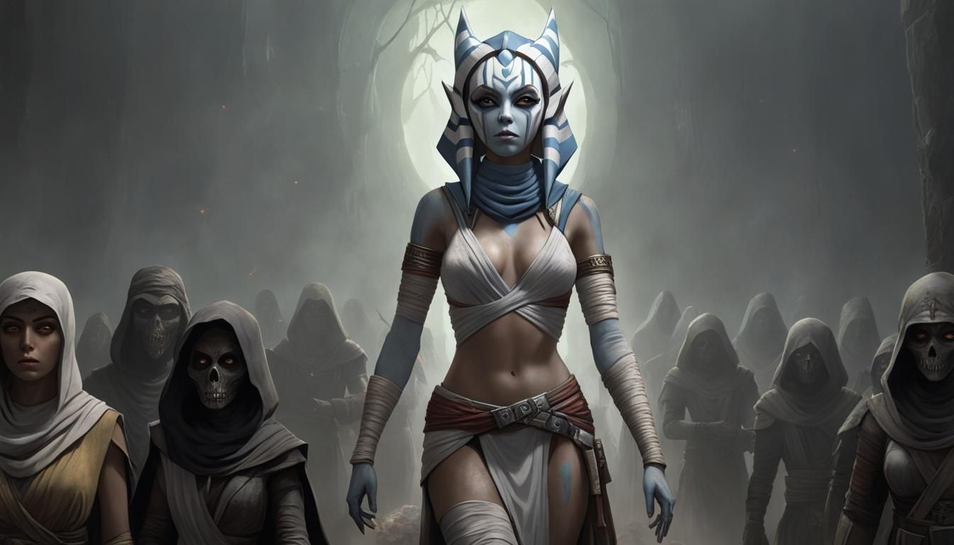 Ahsoka as Undead Zombie Mummy of Egypt