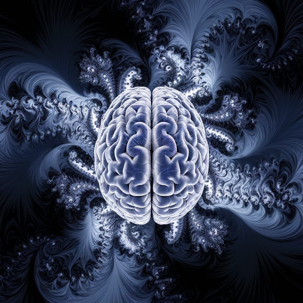 Fractal Brain: Looping Thoughts and Insomnia