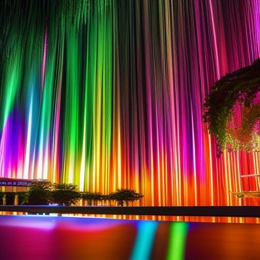 Sleeping Dogs with Psychedelic Background