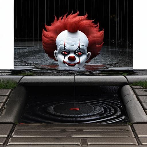 Pennywise Split Image: 1990 vs. 2017