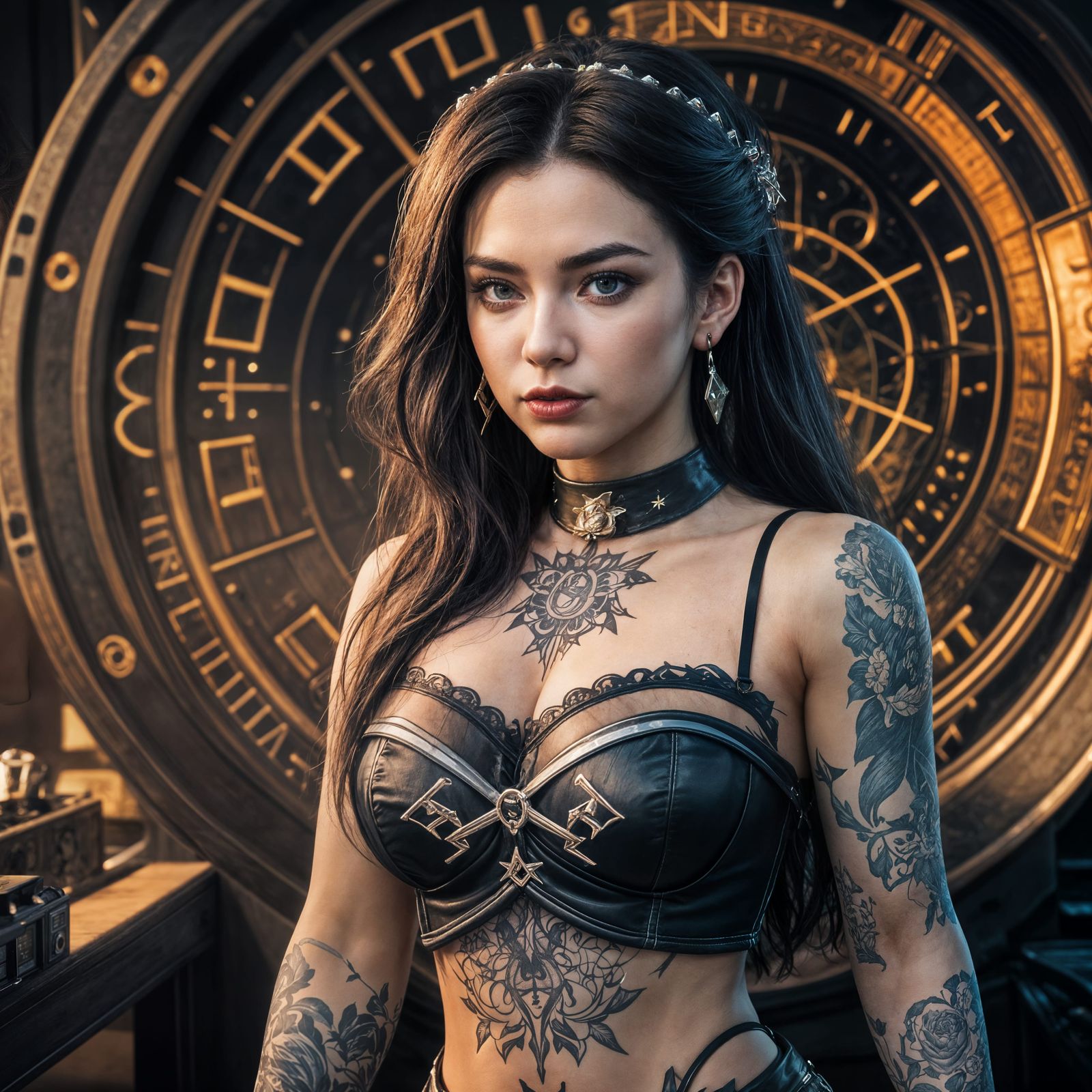 Heavy Metal Belle: A Disney Princess Portrait