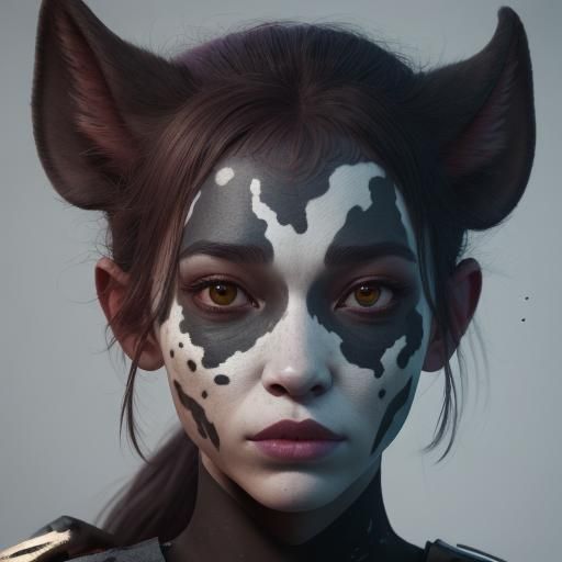 Fantastical Transformation: Woman into Donkey