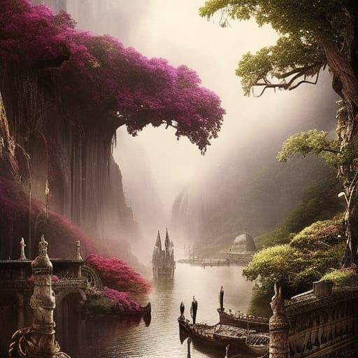 Epic Digital Painting of 'This Love'