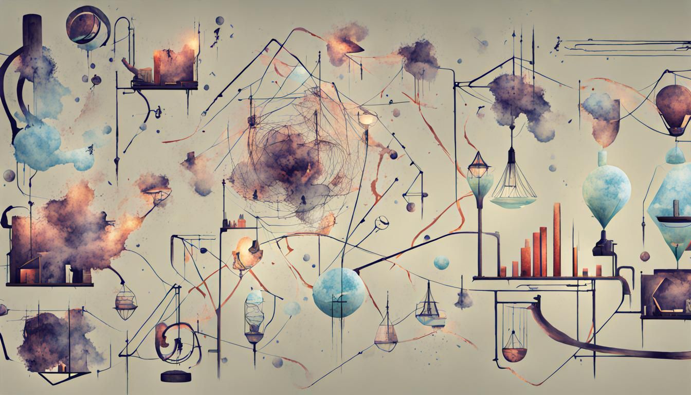 Visualizing Entropy: An AI Generated Concept