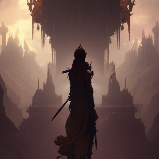 Sacred Sword: Dark Fantasy Concept Art