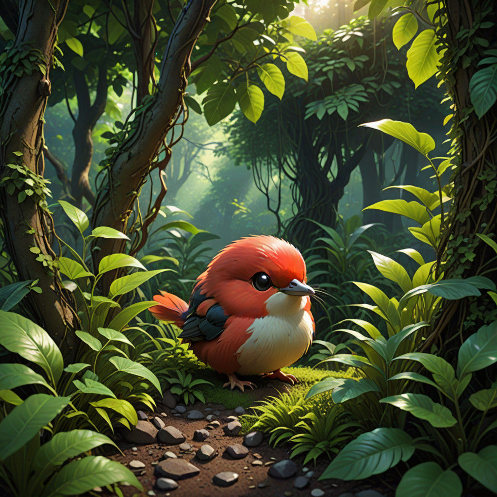 Vibrant Kiwi Pokémon Revealed in Undergrowth as Impressive A...